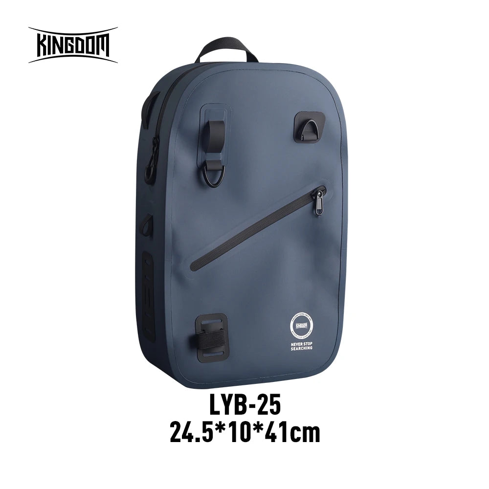 Kingdom Fishing Tackle Shoulder Waist Leg Bags IPX8 Waterproof Outdoor TPU Multifunctional Large Capacity Storage Accessories