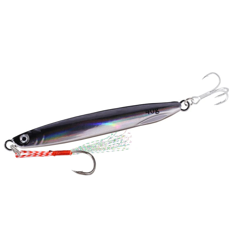 1/2/12pcs Jig Shore Jigging Spoon Casting Drag 7G 10G 14G 17G 21G 30G 40G SeaBass Lure Artificial Bait Fishing Gear