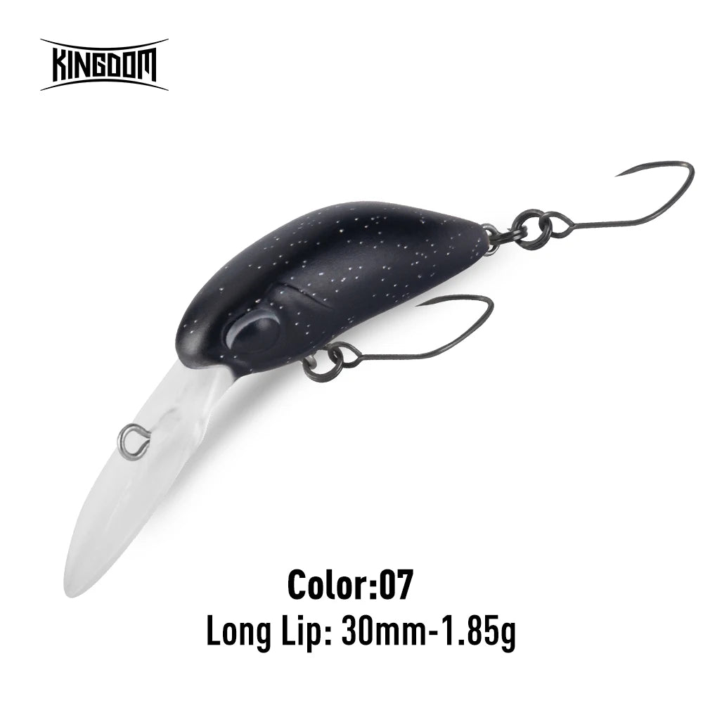 Kingdom Micro Expert Minnow Lure 1.7g 1.85g New Design Lip Artificial Crankbaits Hard Plastic Wobblers For Trout Bass Fishing