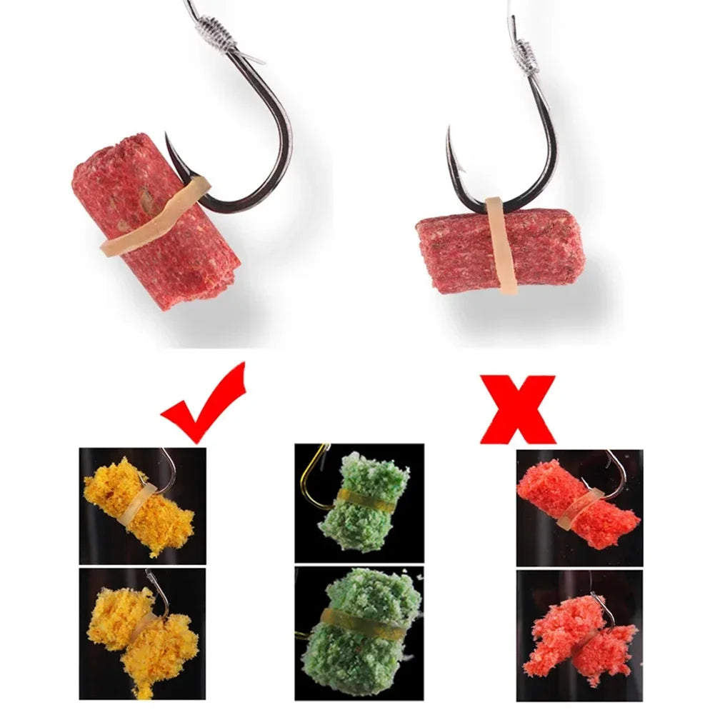 1-5bag Grass Carp Bait Lure Formula Insect Particle Boilie Pellets Hook Up Baits Crucian Fishing Bait Fish for Fishing Use