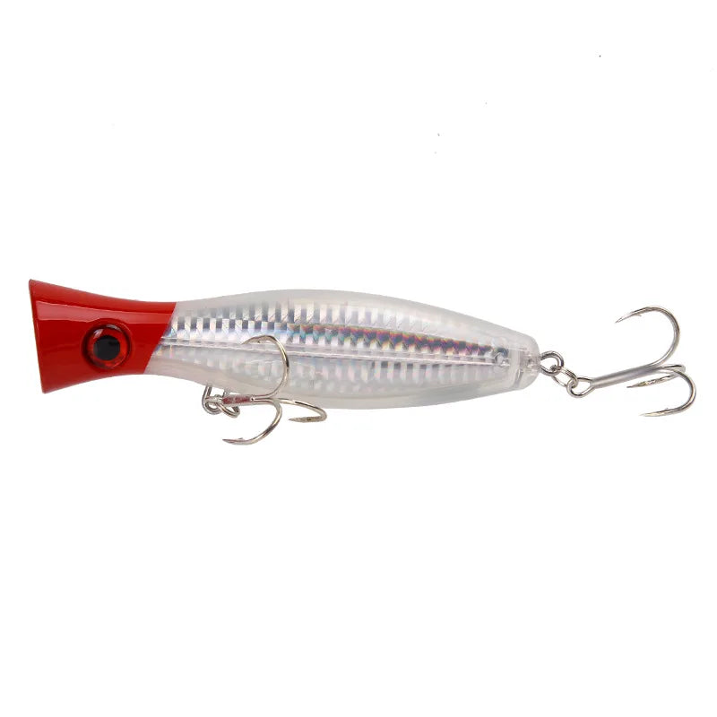 Popper Fishing Lures Weights 40g Large Poppers Top Water Lure Isca Artificial Hard Bait Fishing Tackle Articulos De Pesca