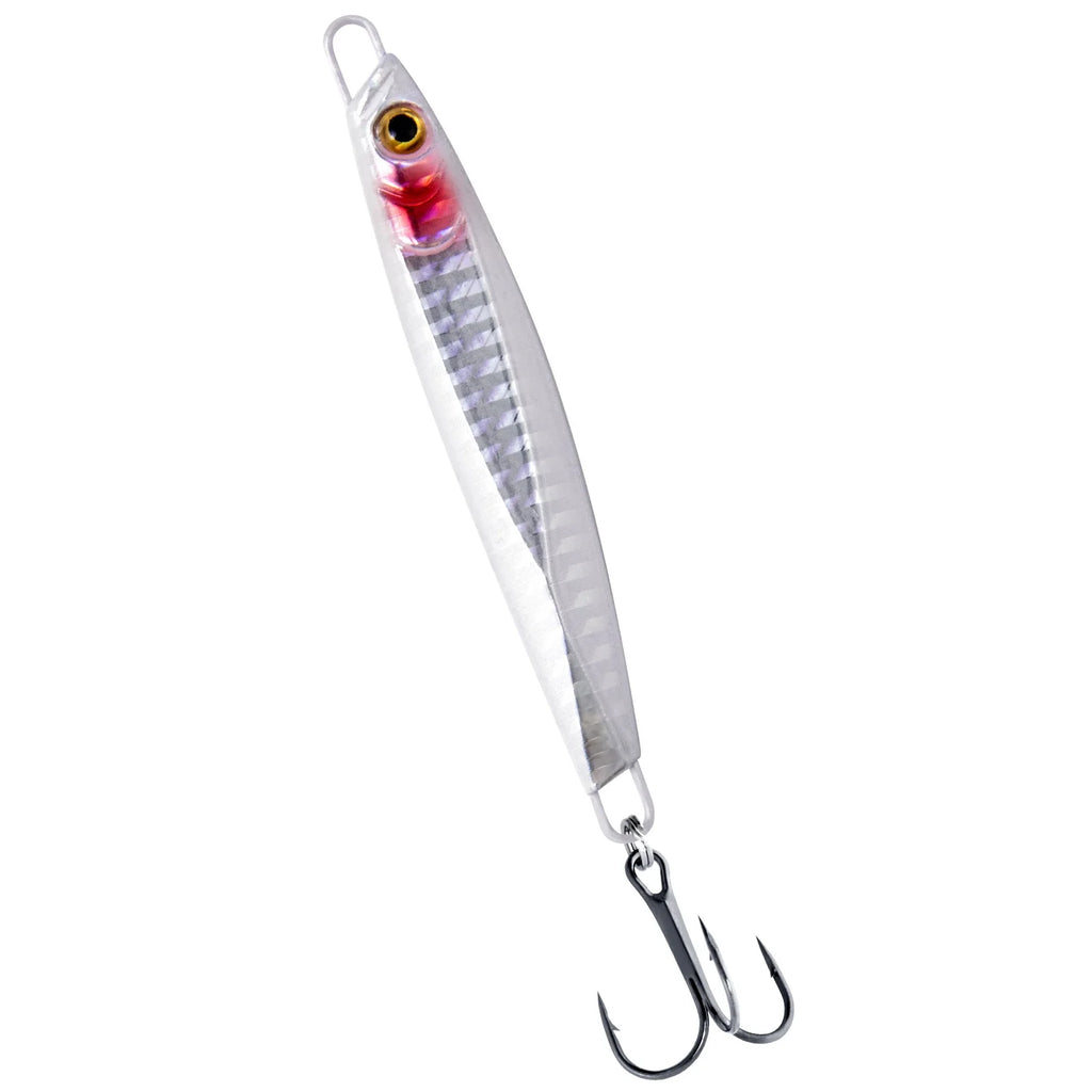7-56g Sea Fishing Lure Metal Jig Spoon Lure Laser Color Jigging Trolling Long Casting for Sea Trout Mackerel Saltwater