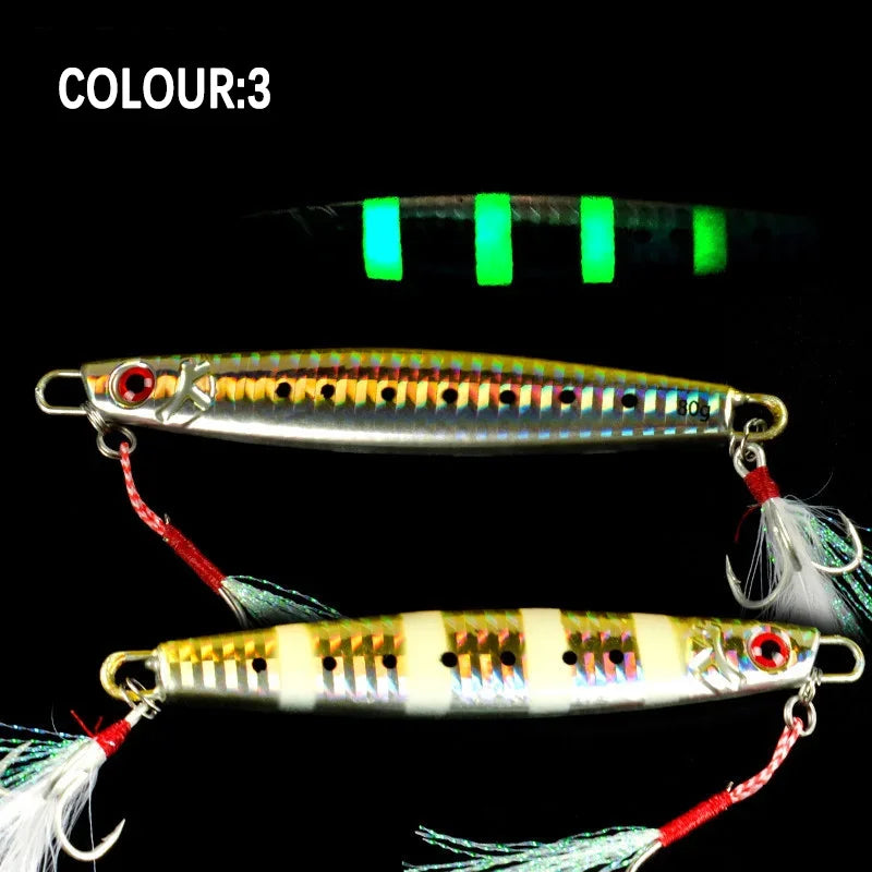 Metal Jig 100g 120g 150g 180g Sea Biomimetic Fish Iron Plate Bait Cast Jig Saltwater Fishing Lure Artificial Ocean Boat Fishing