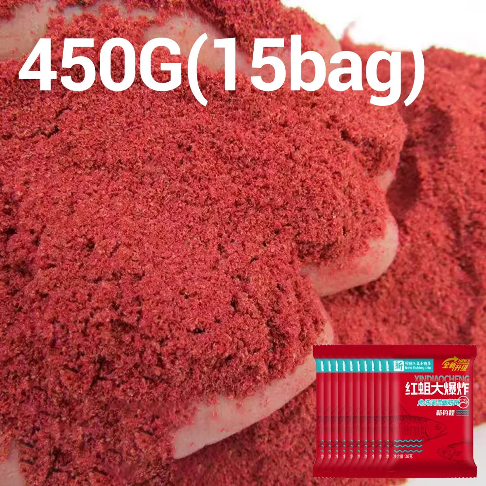 Stream Bait, Bloodworm Explosion, Fish Scent Tracking, Sticky Bait, Food Additive, Pesca Soft Bait