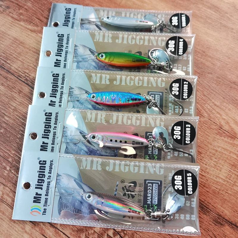 2025 New Super Short  Arherina Bleekeri Metal Jigs 30g/40g/60g/80g Spanish Mackerel Katsuo Lure Sea Fishing Spoon  Jigging Bait