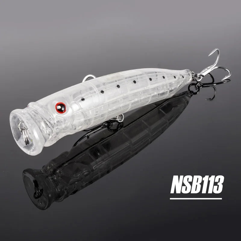 Noeby Feed Popper Fishing Lure 100 120 150mm Topwater Wobblers  9246 Hard Artificial Baits Topwater Saltwater Fishing Lures