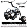 Bearking Athena Spinning Reel Metal Stainless Steel Bearing Saltwater 3000 To 6000 Boat Shore Long Casting Lure Fishing