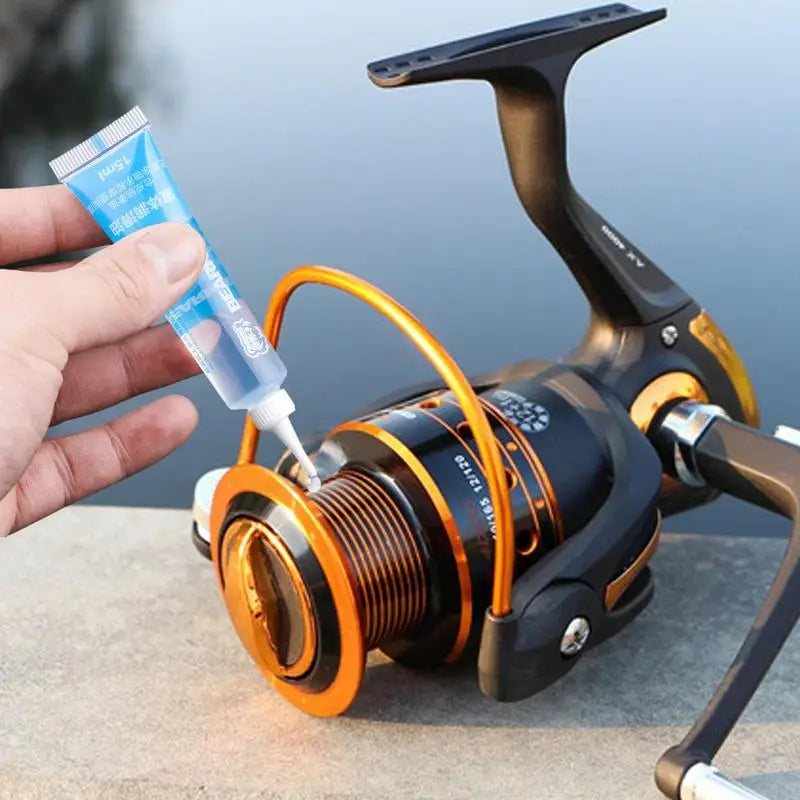 Fishing Reel Lubricant Fishing Reel Lubricating Oil Fishing Reel Protective Grease Maintenance Tools Kit Lubricant Oil Set