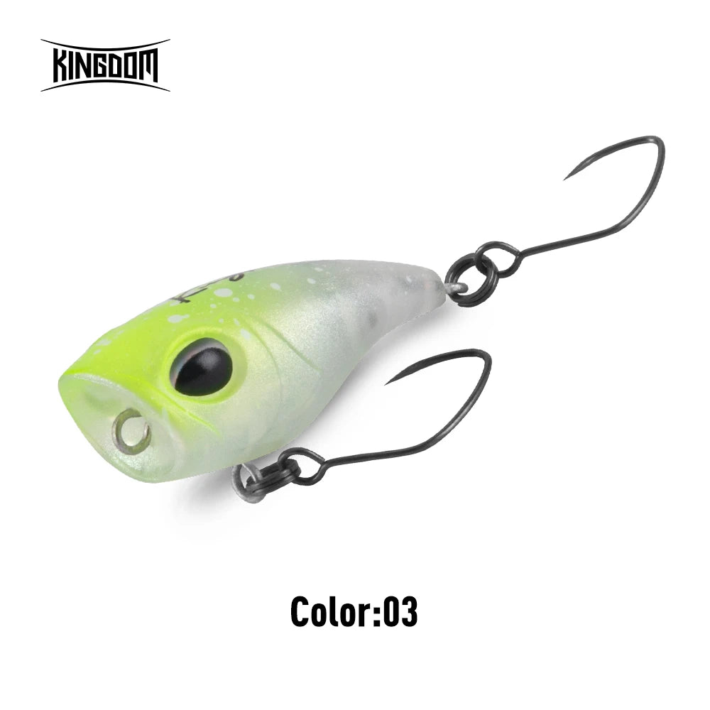 Kingdom Mini Popper Fishing Lure 1.5g 27mm 2.2g 34mm Floating Artificial Baits Topwater Crankbaits For Trout Bass Pike Fishing