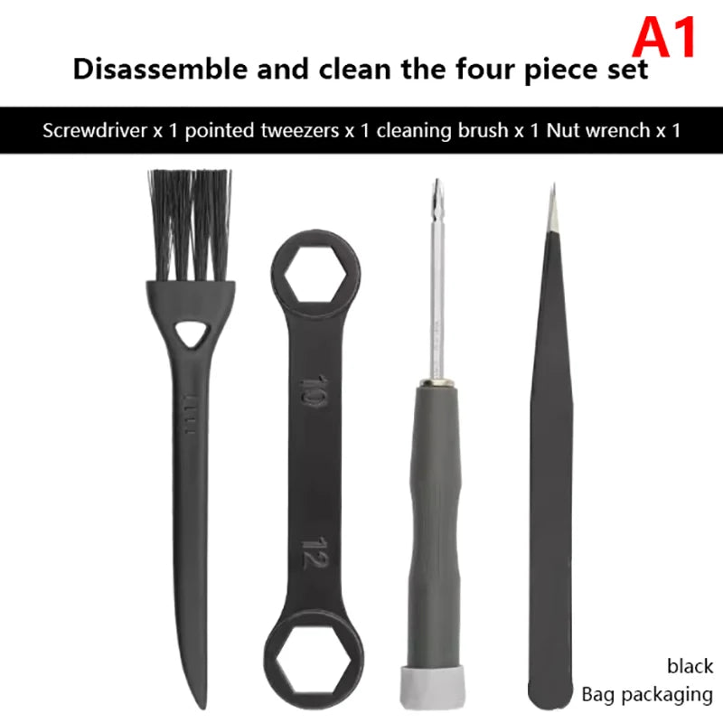 Fishing Tackle DIY Repair Spinning Baitcasting Reel Parts Disassembly Fishing Reel Unload Maintenance Tool Kit