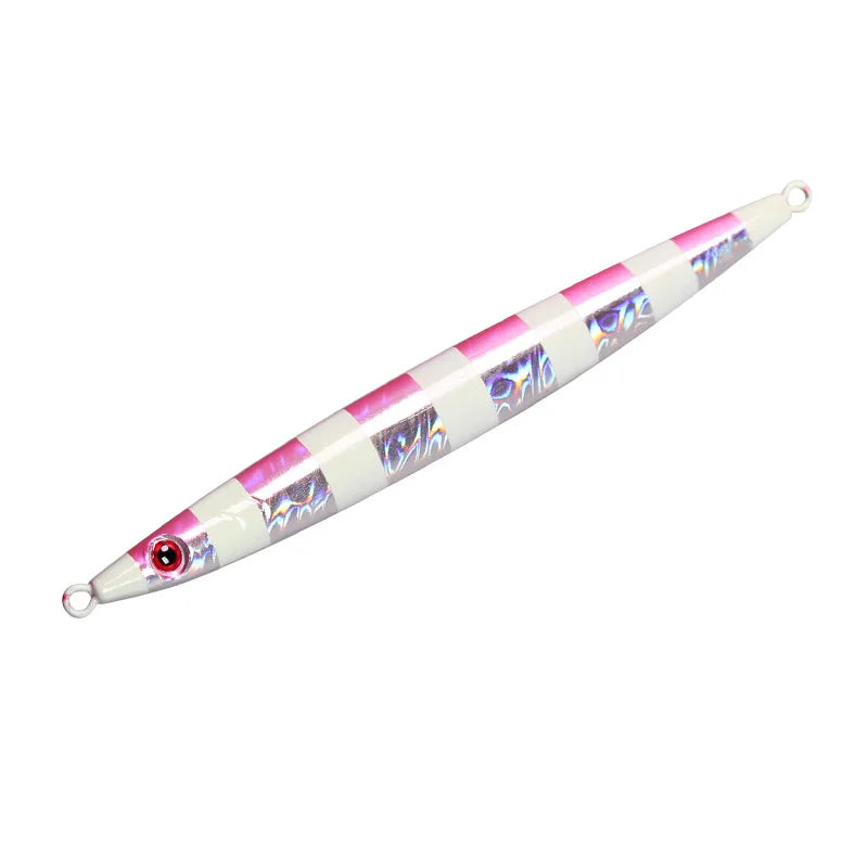Japan 100g 150g 200g 250g luminous knife jig jigging lure slow jig sea bass mackerel tuna copper lure NO assist fishing hook