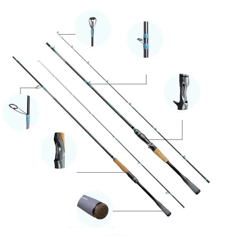 SHIMANO 2024 New INSTAGE Sea Bass 2 Section Supercast Spinning Casting Sea Fishing Rod Saltwater Max Lure 130g CI4+ SIC Ring