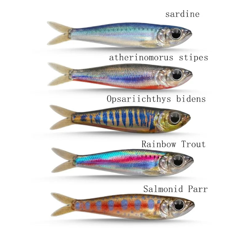 2026 New Micro Metal Jig 3g 5g Mini VIB Lure Sinking Iron Plate Spoon Casting Sequin Baits Ultralight Bass Trout Fishing Gear
