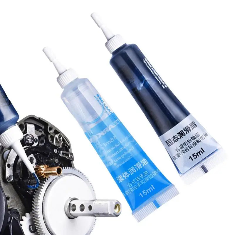 Fishing Reel Lubricant Fishing Reel Lubricating Oil Fishing Reel Protective Grease Maintenance Tools Kit Lubricant Oil Set