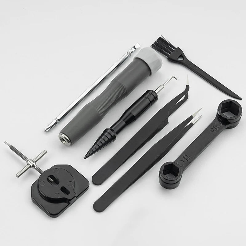 Fishing Tackle DIY Repair Spinning Baitcasting Reel Parts Disassembly Fishing Reel Unload Maintenance Tool Kit