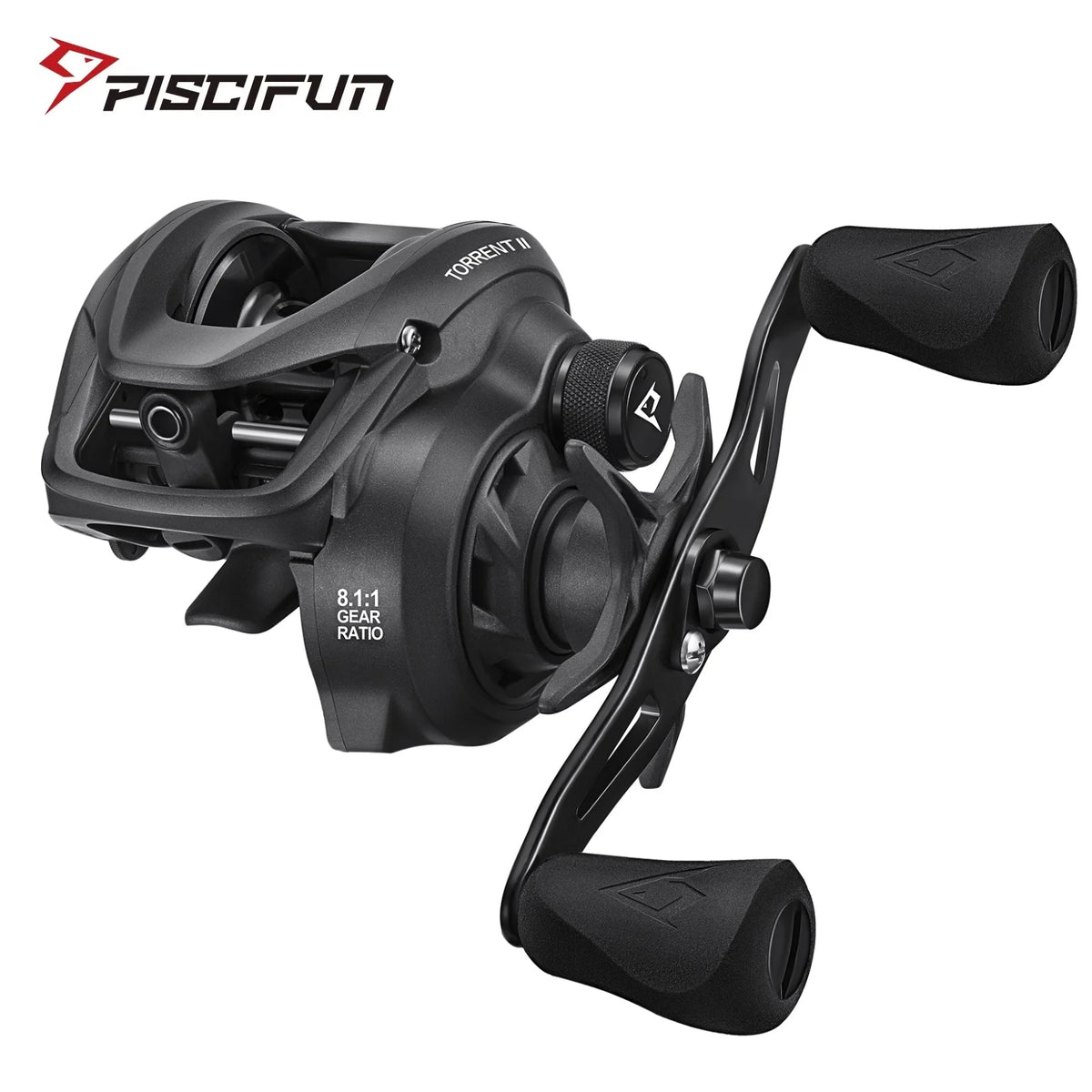 Piscifun Torrent2 100 Baitcasting Reel 9kg Carbon Fiber Drag 6.6:1/8.1:1 Magnet Braking Lightweight 191g Casting Fishing Reel