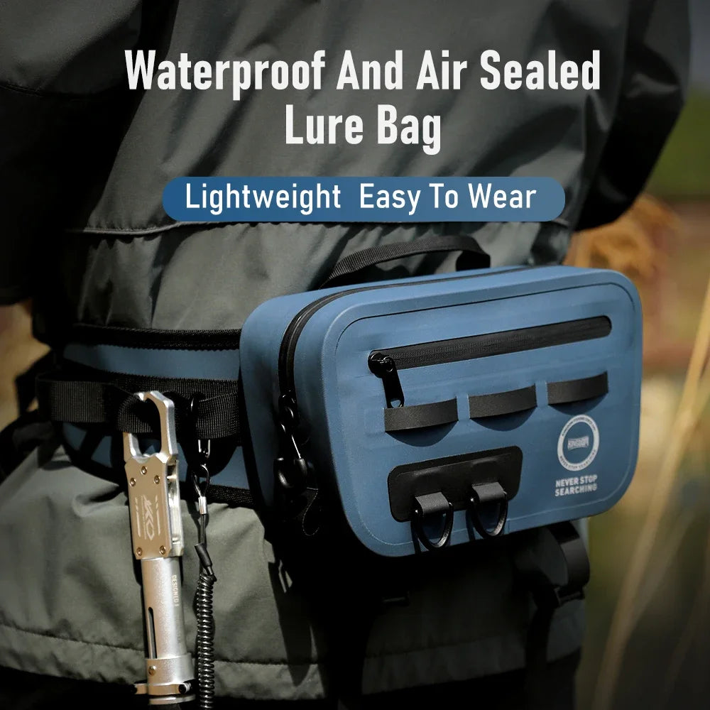 Kingdom Fishing Tackle Shoulder Waist Leg Bags IPX8 Waterproof Outdoor TPU Multifunctional Large Capacity Storage Accessories