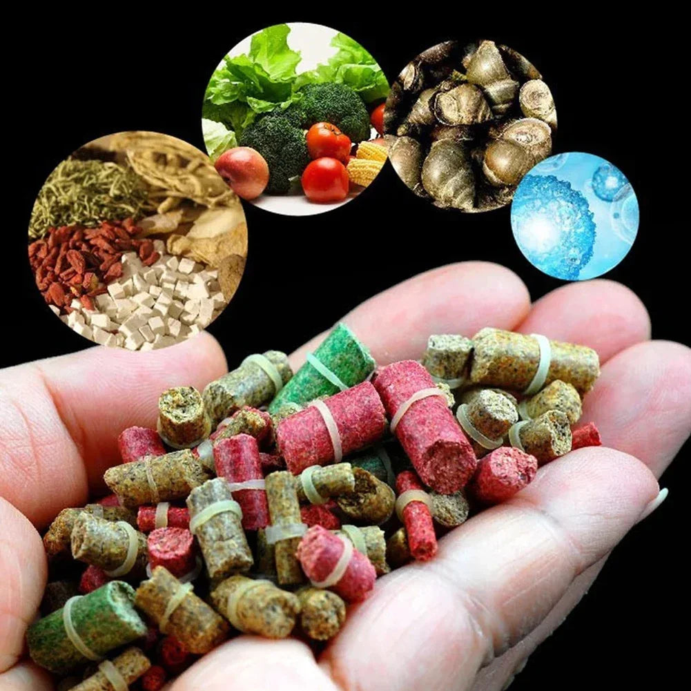 1-5bag Grass Carp Bait Lure Formula Insect Particle Boilie Pellets Hook Up Baits Crucian Fishing Bait Fish for Fishing Use