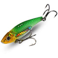 Metal Jig Bait 7g 10g 16g 20g VIB Spinner Spoon Sinking Blade Spinning Treble Hook Steel Popper Pesca Pike Carp Sea Fishing Lure