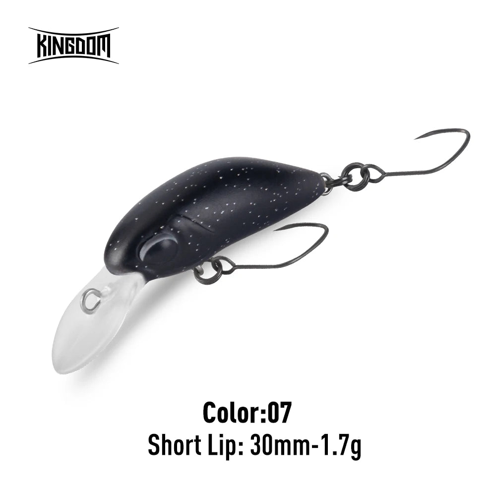 Kingdom Micro Expert Minnow Lure 1.7g 1.85g New Design Lip Artificial Crankbaits Hard Plastic Wobblers For Trout Bass Fishing