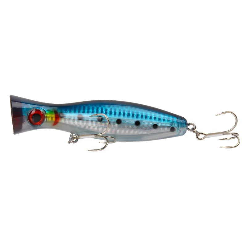 Popper Fishing Lures Weights 40g Large Poppers Top Water Lure Isca Artificial Hard Bait Fishing Tackle Articulos De Pesca