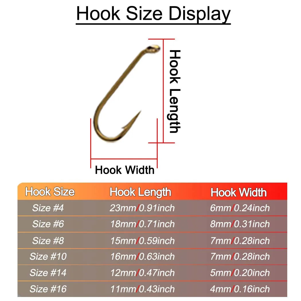 Fly Fishing Flies Kit, 24-100Pcs Fly Fishing Artificial Fly Baits Lures with Dry/Wet Flies, Streamers, Fly Assortment Trout Bass