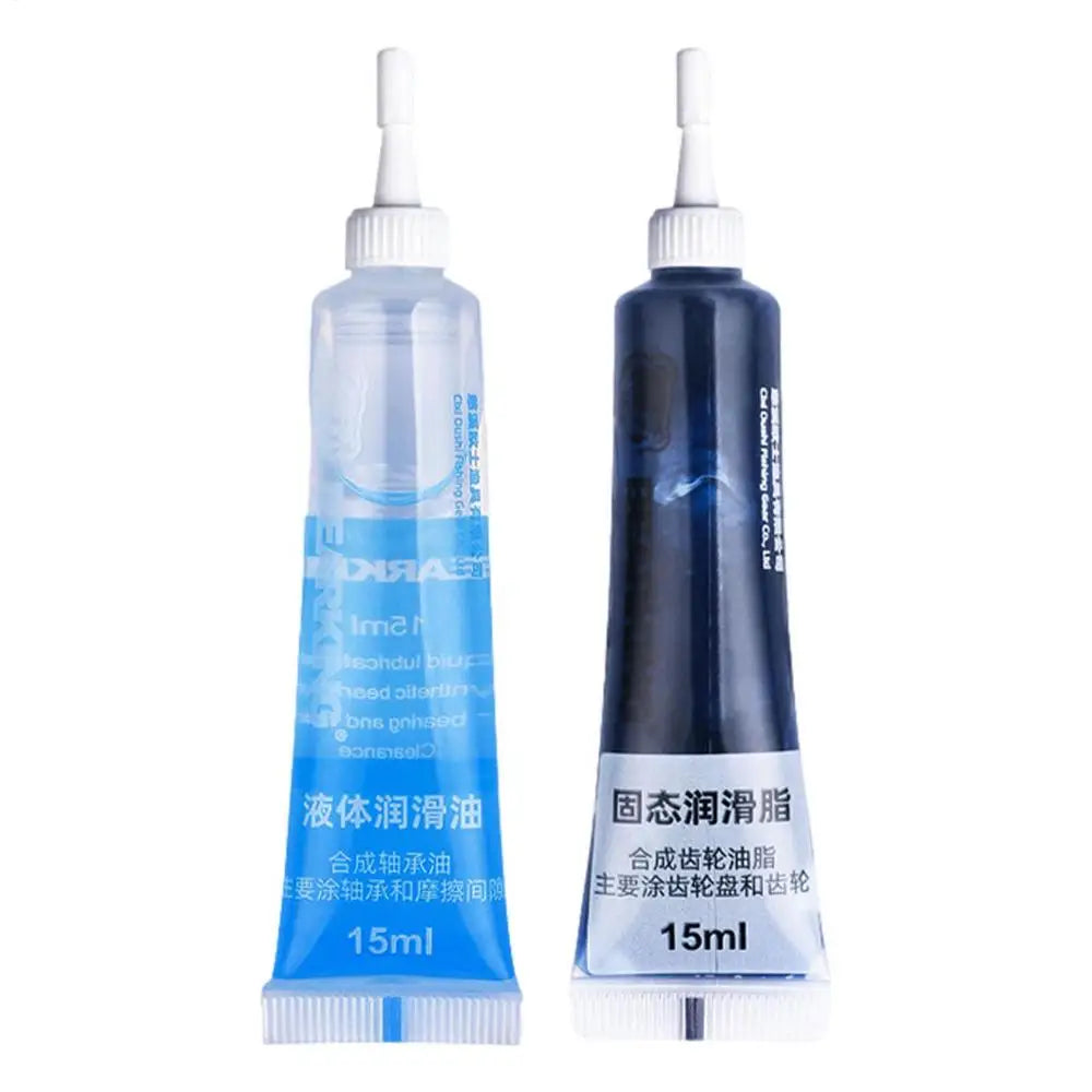 Fishing Reel Lubricant Fishing Reel Lubricating Oil Fishing Reel Protective Grease Maintenance Tools Kit Lubricant Oil Set