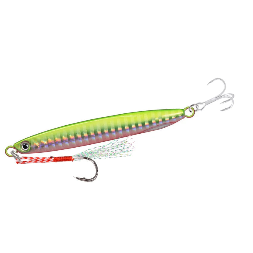 1/2/12pcs Jig Shore Jigging Spoon Casting Drag 7G 10G 14G 17G 21G 30G 40G SeaBass Lure Artificial Bait Fishing Gear