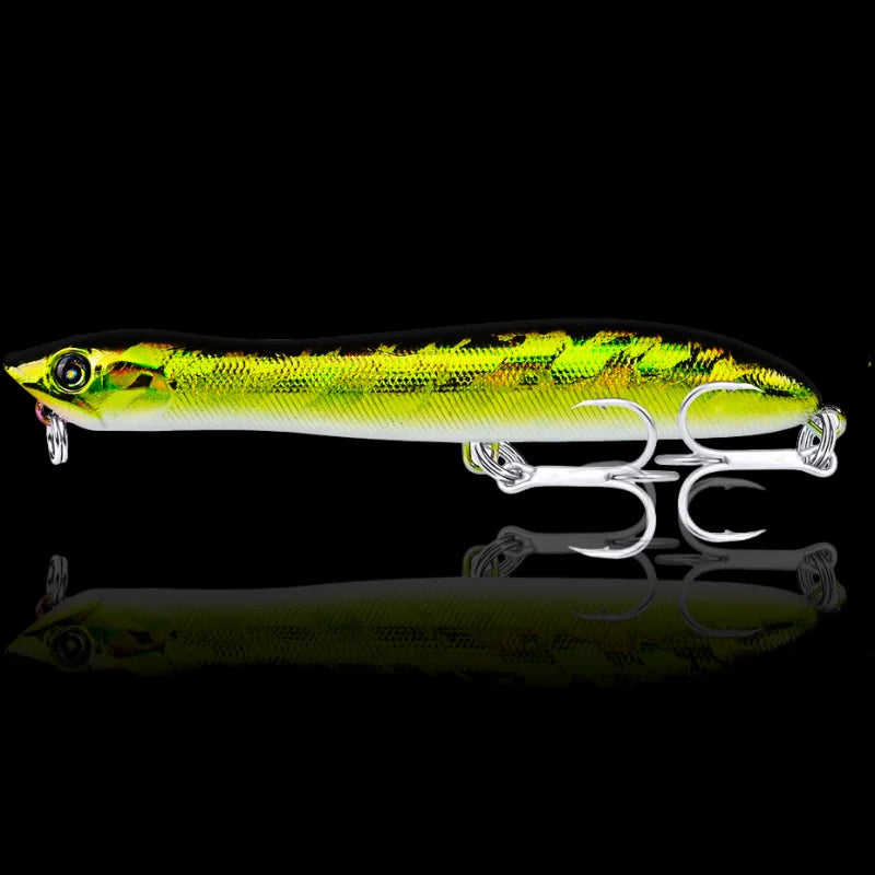 Fishing Lure 125mm 17g Topwater Pencil Popper Wobbler for Fishing Seabass Top Water Patchinko Baits Saltwater Surface Lures