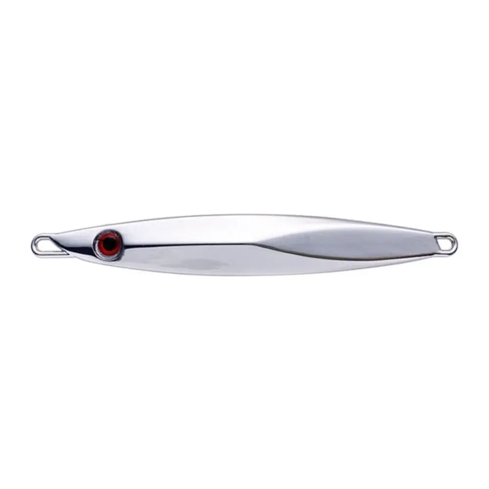 Accessories Zinc Alloy Fishing Lure 20g 30g 40g 60g 80g 100g 120g Silver Metal Jig Lure Spinning Baits Fishing