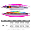 PROBEROS Slow Jigging Lure 100g-300g Deep Sea Spanish Mackerel Iron Jig for Trolling Boat Fishing Large Size Metal JIG