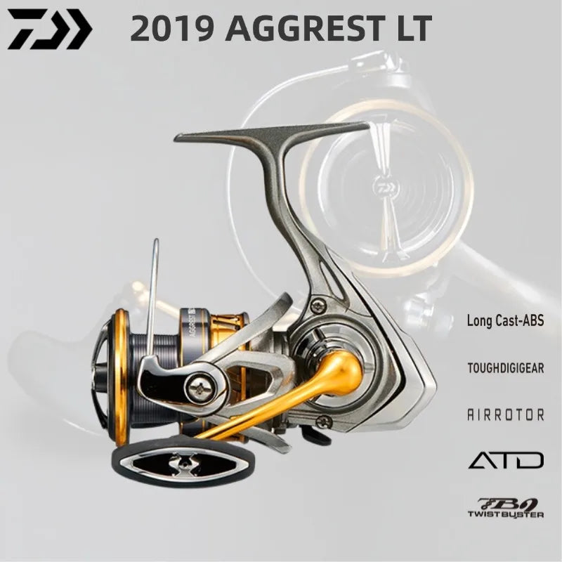 2019 Daiwa AGGREST LT Spining Fishing Reel1000D-XH 2000S 2000D-XH 2500D-XH 2500 3000D-C 3000-CXH 4000D-C4000-CXH5000D-C5000D-CXH
