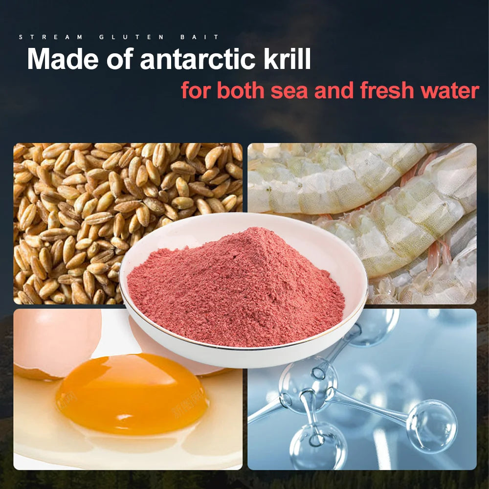 Stream Bait, Bloodworm Explosion, Fish Scent Tracking, Sticky Bait, Food Additive, Pesca Soft Bait