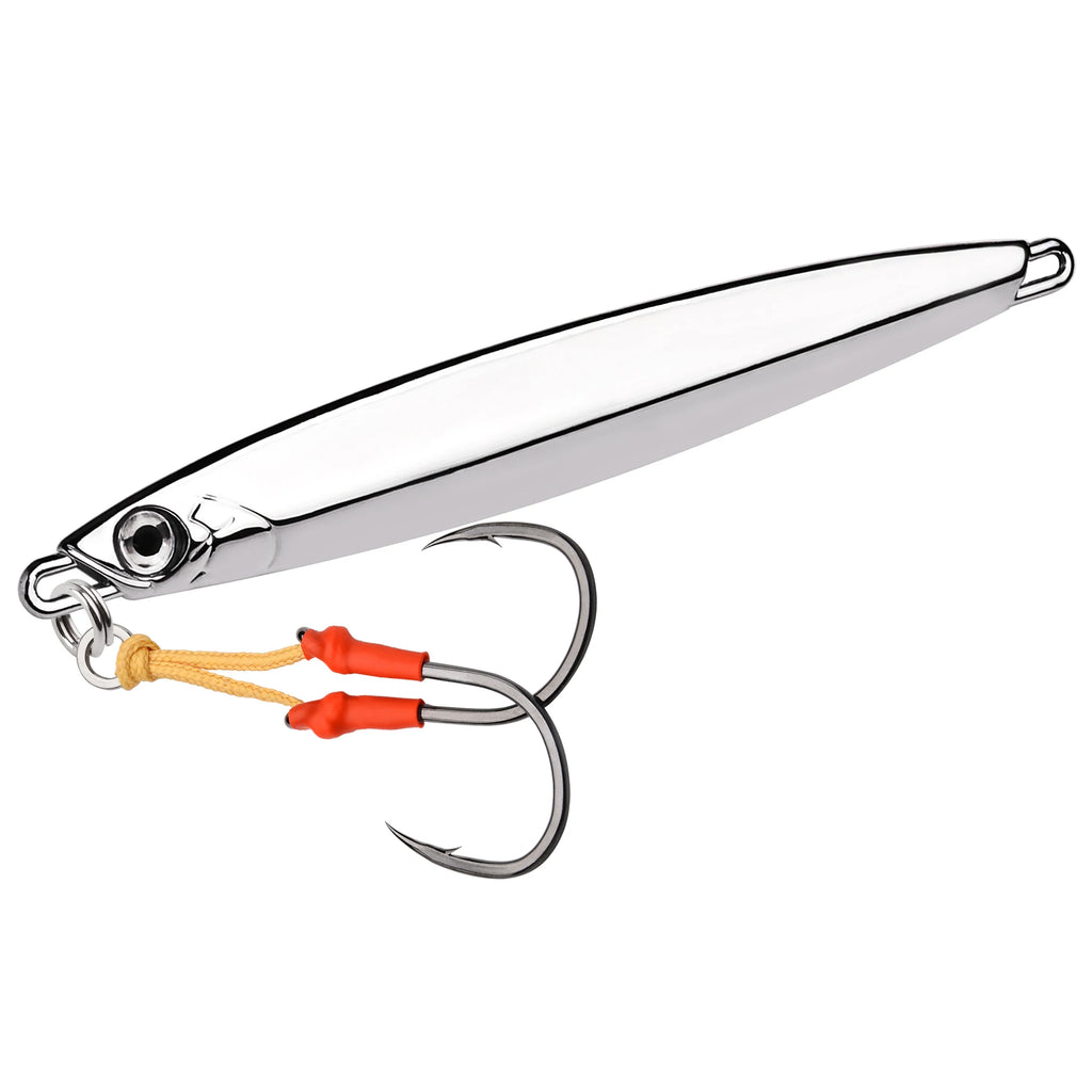 1pc Metal Jig Fihsing Lure Fast Jig 60g 80g 100g Bait Sea Biomimetic Fish Iron Plate Bait Wobbler Fishing Lures Sinking Jigbait