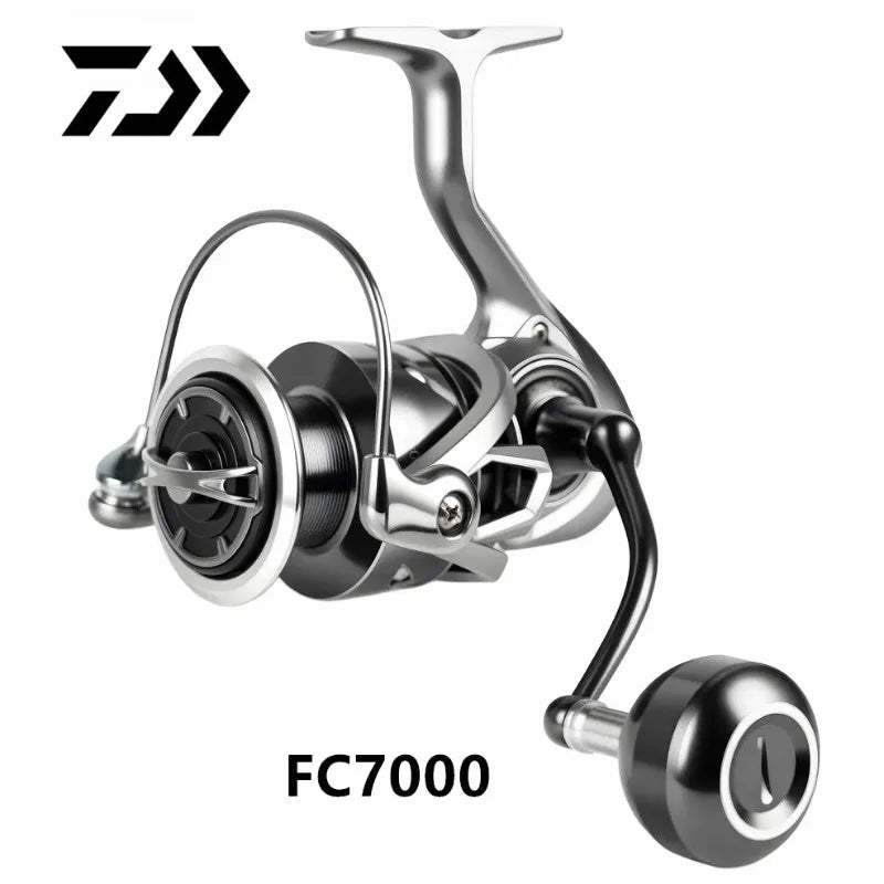 DAIWA 15Kg Max Drag Power Full Metal Spool Grip Saltwater Freshwater Spinning Reel Suitable for Any Fish Species